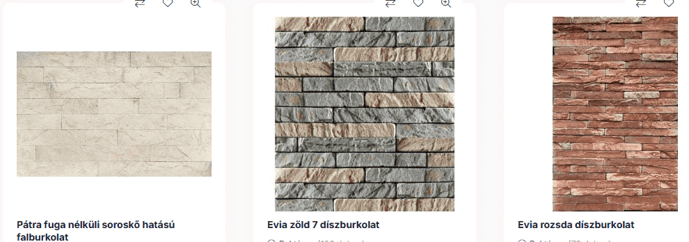 Beltéri díszkövek